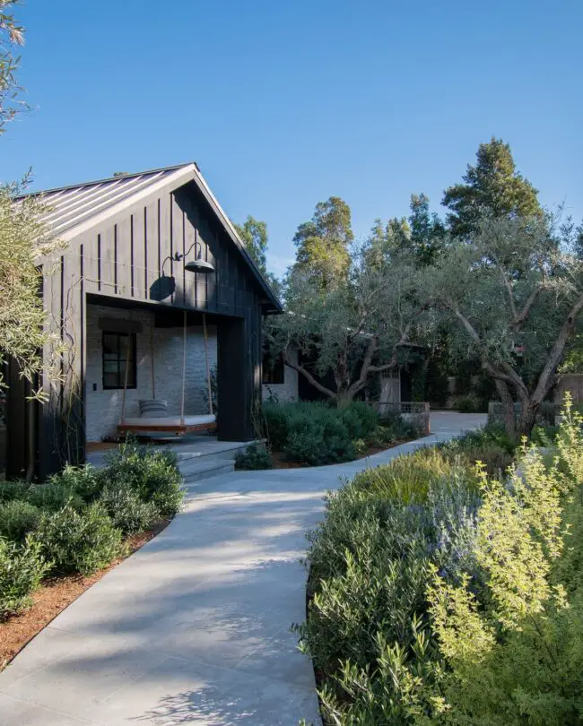 Dark, Rustic Farmhouse with Modern Elements