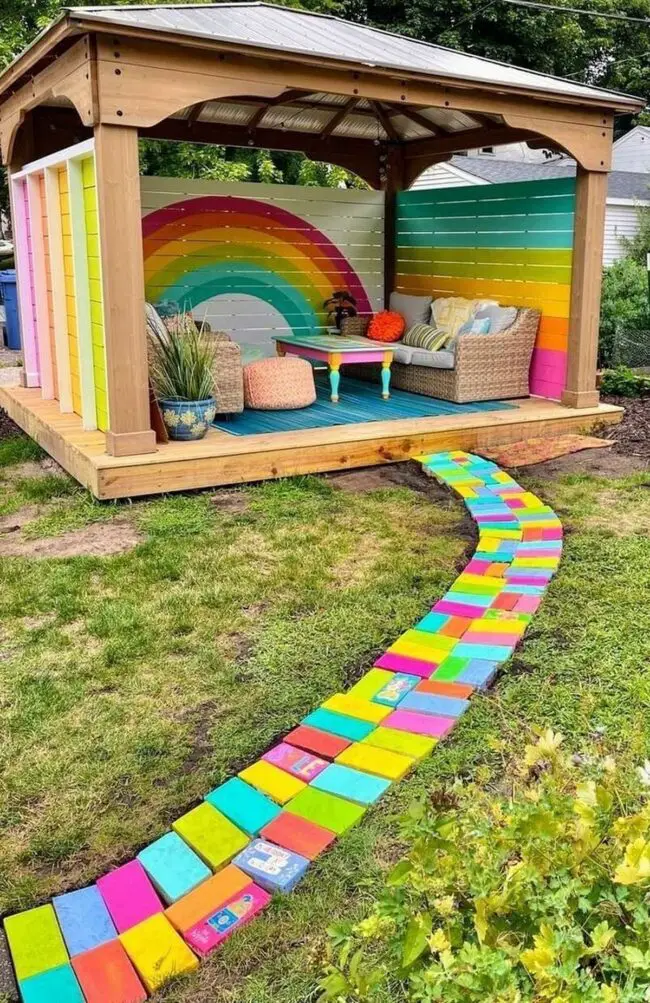 Colorful Canopy Nook for Fun and Imagination