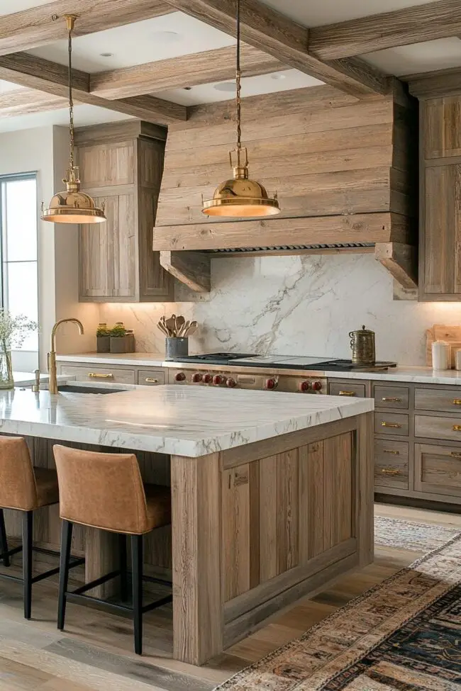 Stylish Country-Inspired Kitchen Design