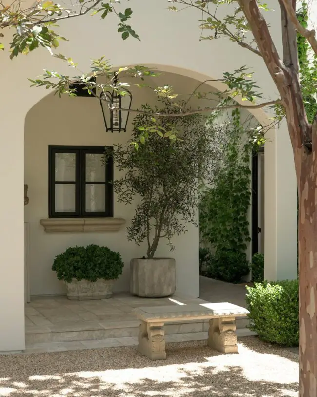 Elegant Mediterranean Veranda