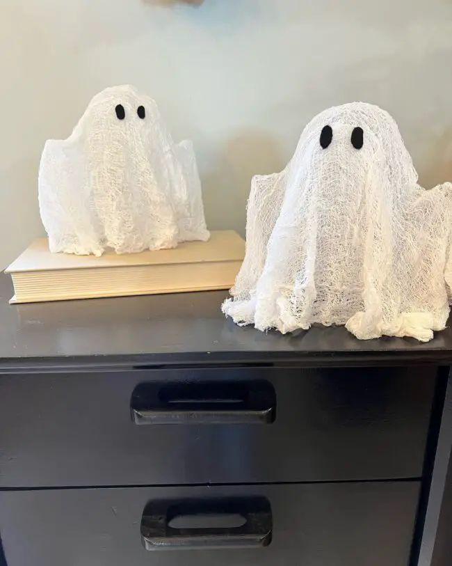 Cheesecloth Ghosts for a Floaty, Haunting Look