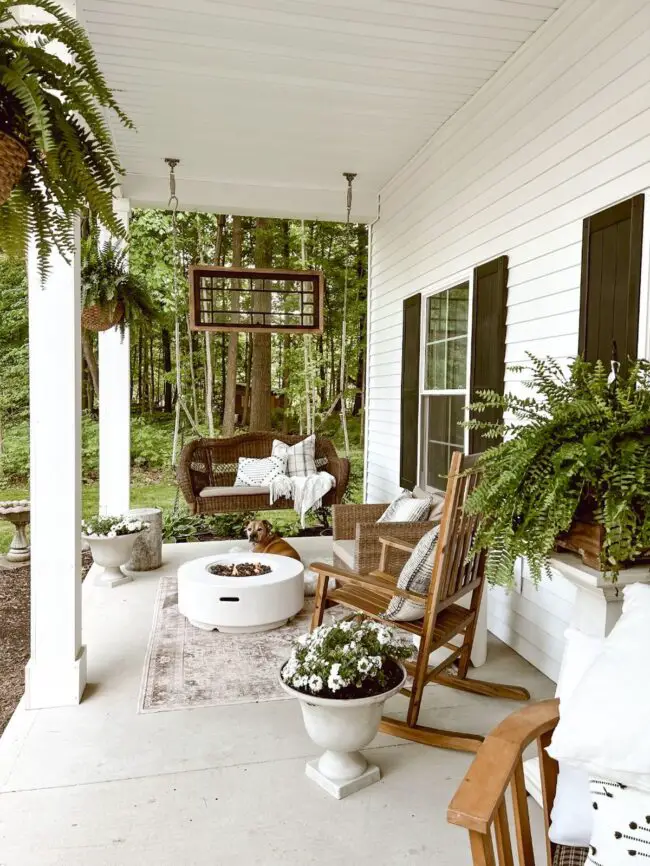 Porch Vibes with a Rustic Twist