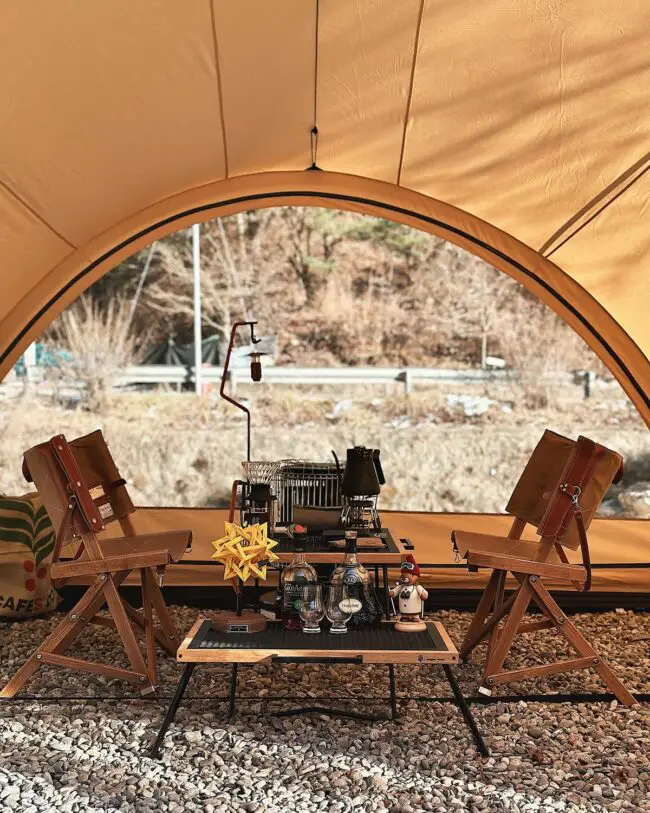 Under the Canopy: A Luxe Campsite Experience