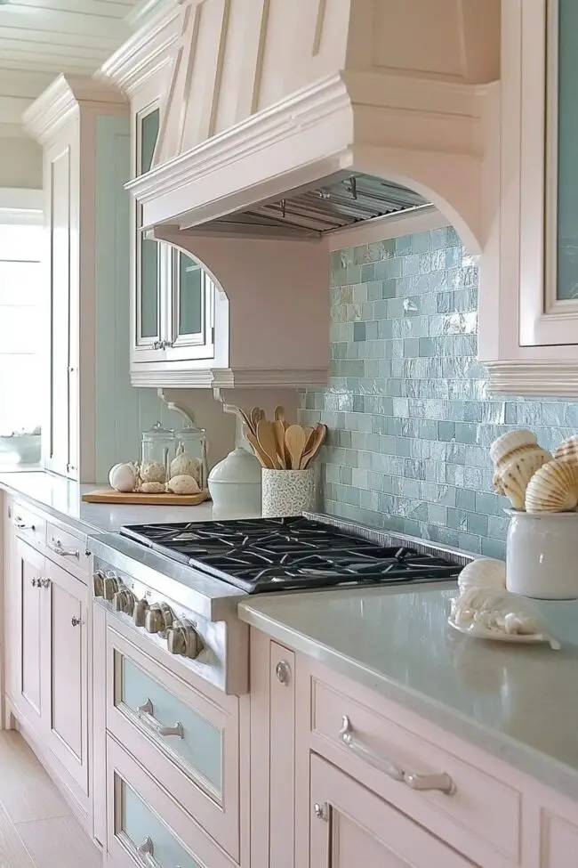 Coastal-Inspired Kitchen Color Palette