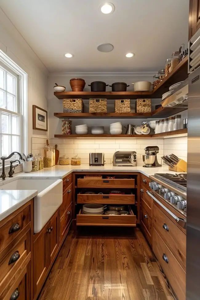 Efficient Space-Saving Kitchen Solutions