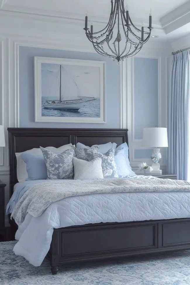 Ocean Breeze Inspired Bedroom Design