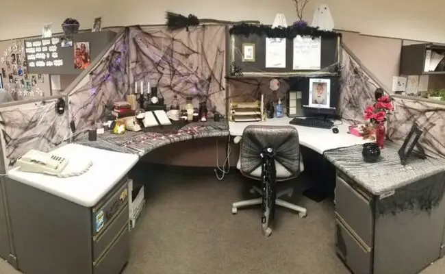 Gothic Style Office Arrangement