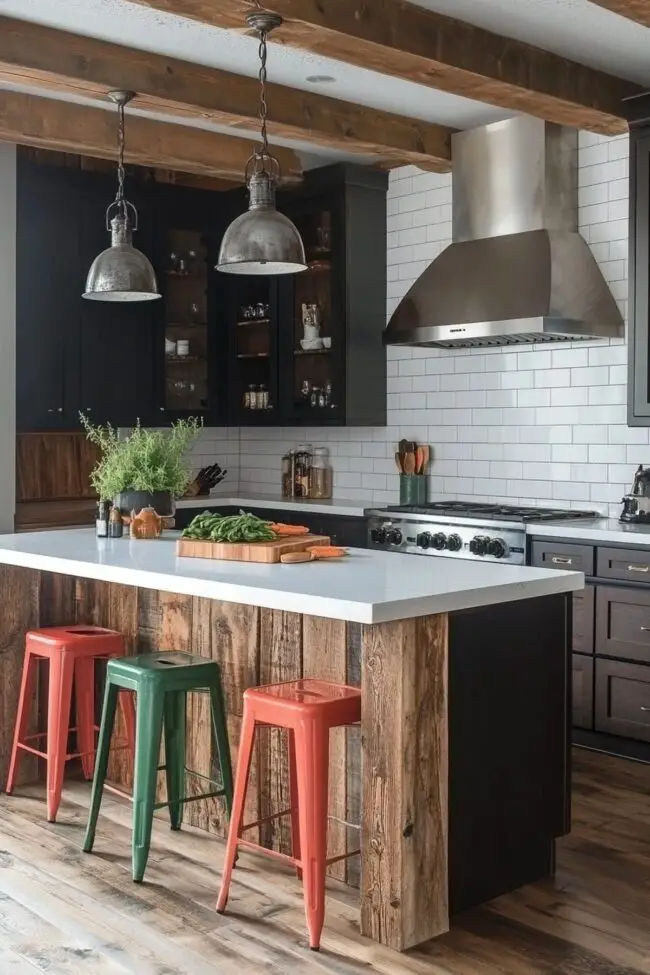 Eclectic City-Inspired Culinary Space