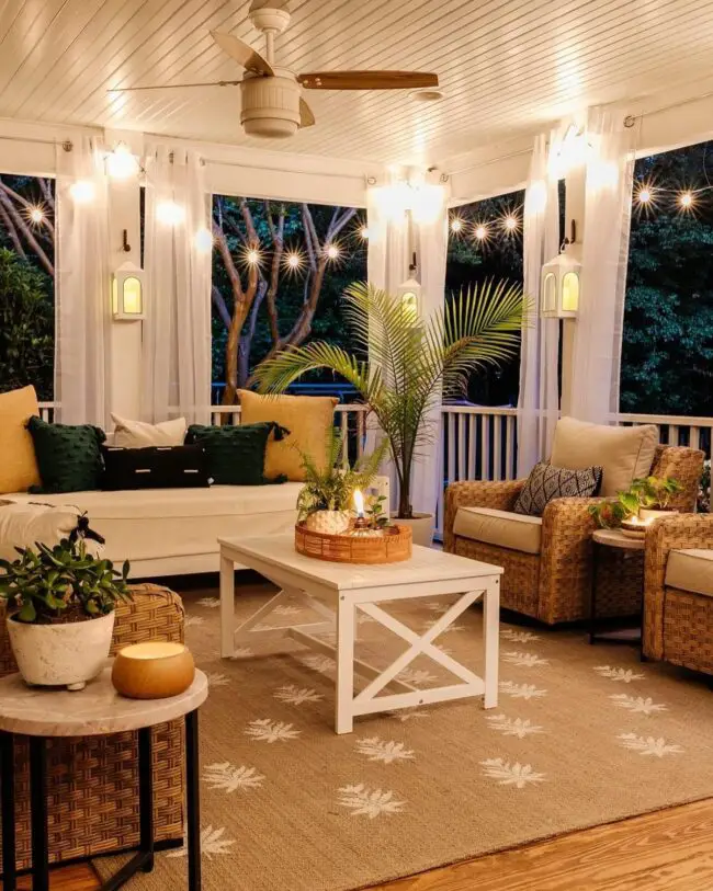 Tropical Porch Getaway