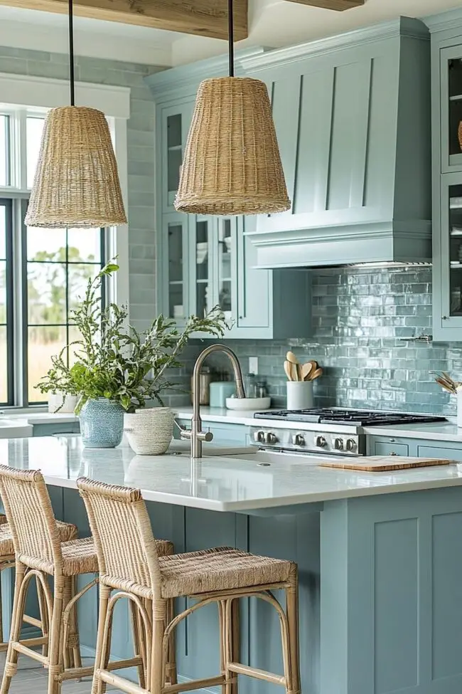 How to Add Personal Touches to Your Coastal Boho Kitchen