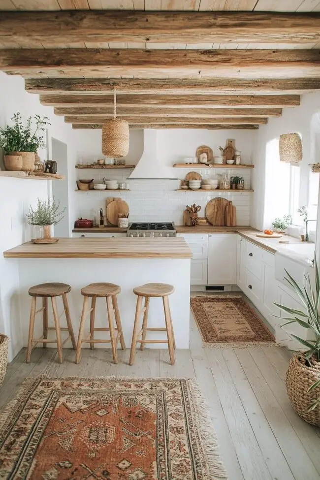 Nordic Bohemian Inspired Kitchen Design