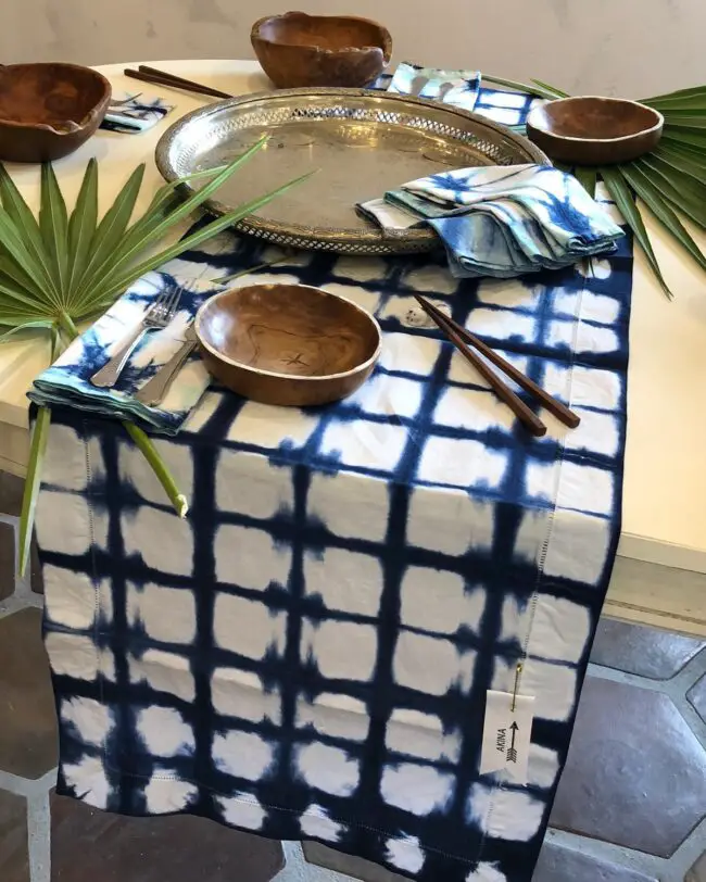 Shibori-Inspired Boho Lunch