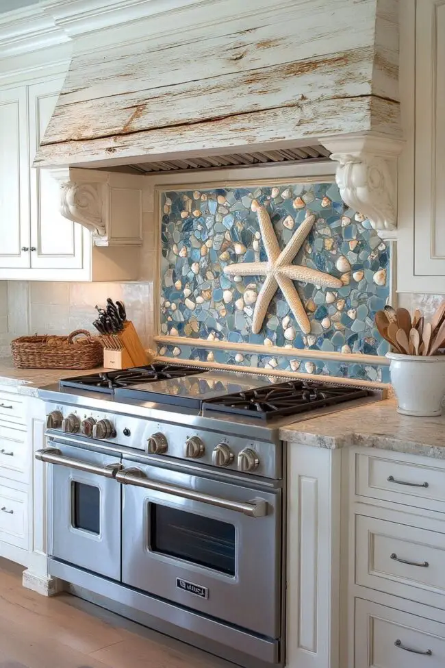 Unique Starfish-Inspired Kitchen Design