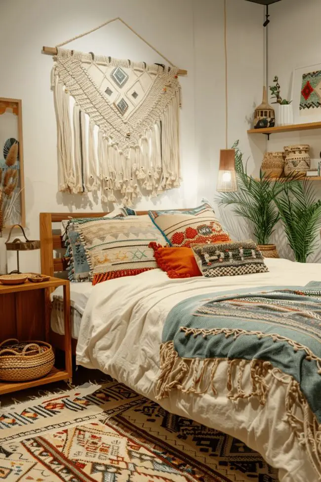 Chic Boho Retreat for Compact Spaces