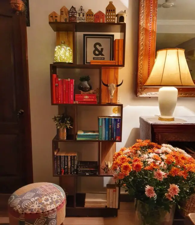 Cozy Corner of Books and Comfort