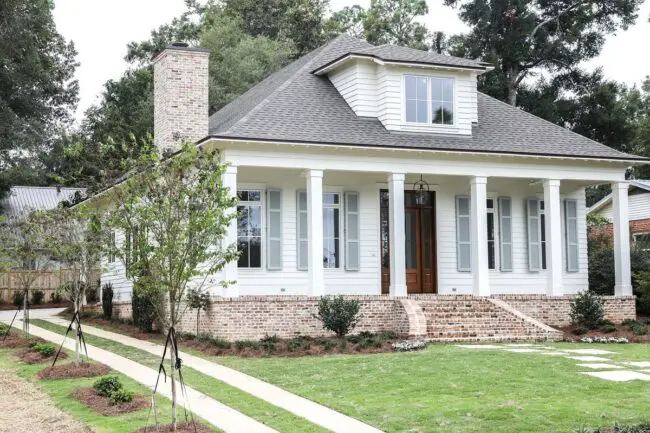 Southern White Cottage Design