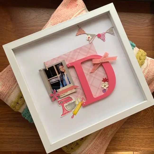 Personalized Initial Keepsake Block