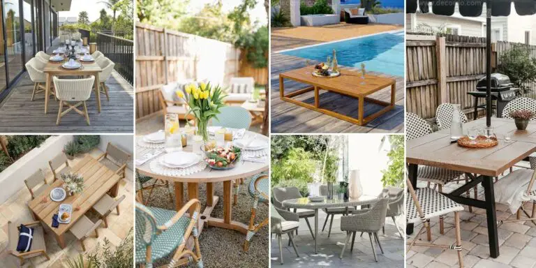 Best Patio Table Styles