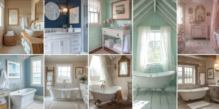 Top Shabby Chic Bathroom Ideas