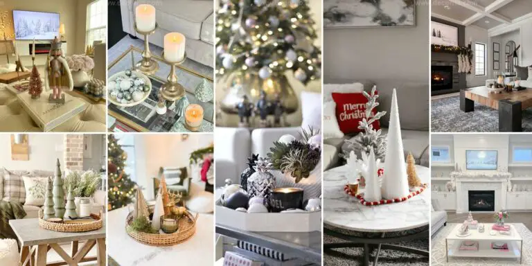 Best Christmas Coffee Table Decor Ideas