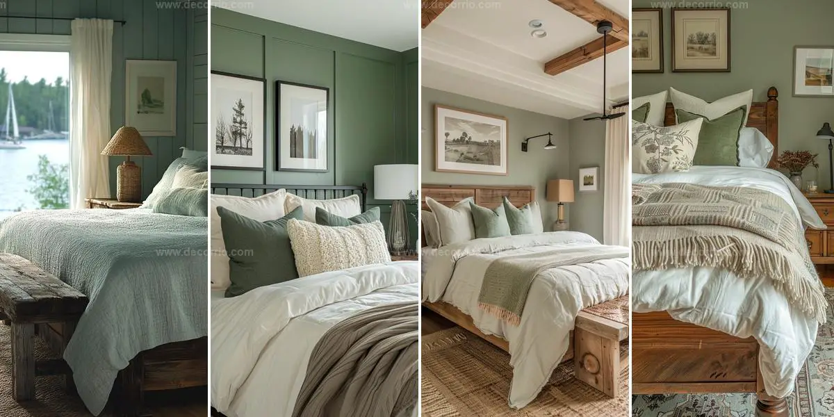 Best Sage Green Farmhouse Bedroom Ideas